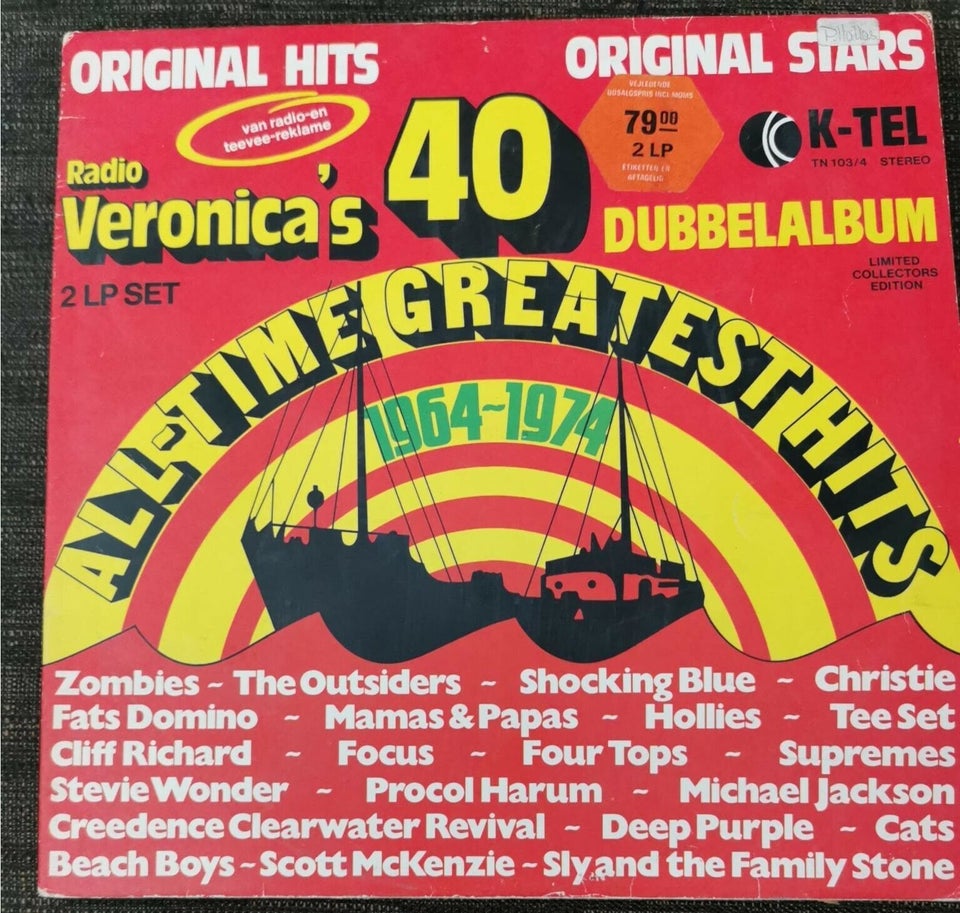 LP, Radio Veronicas, 40 All Time Greatest Hits