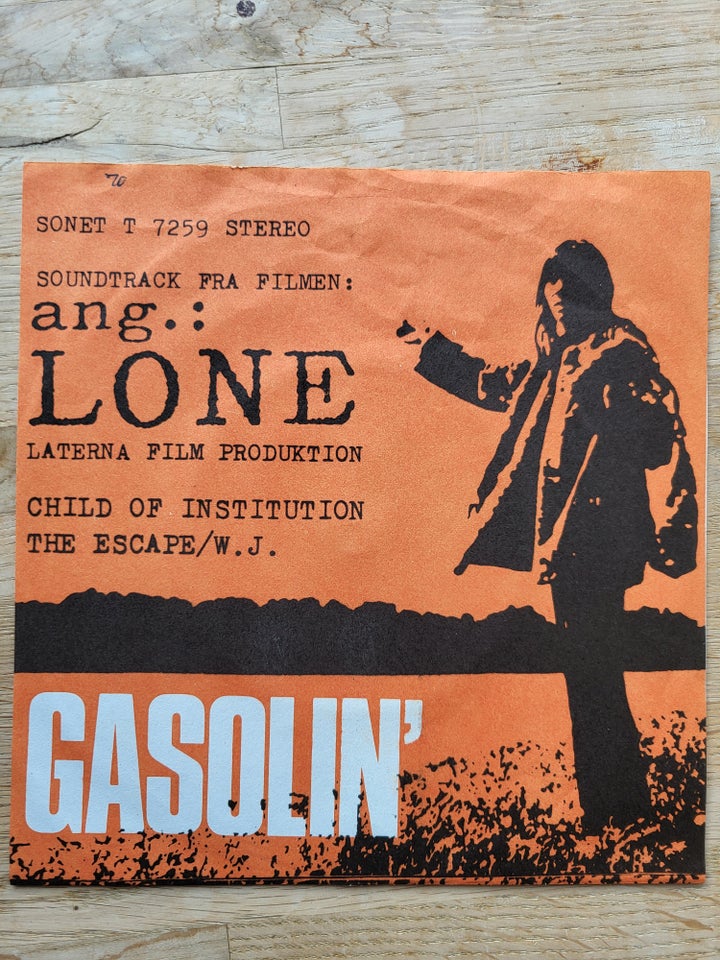 Single, Gasolin, Soundtrack fra filmen: ang.: Lone