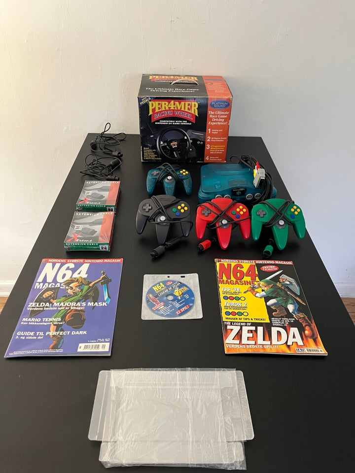 Gennemført Nintendo 64 samling, N64