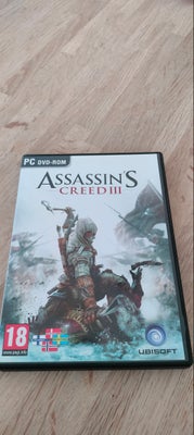 ASSASSIN’S CREED III, til pc, realtime strategi, Med spilmanual på engelsk.
Assassin's Creed III er 