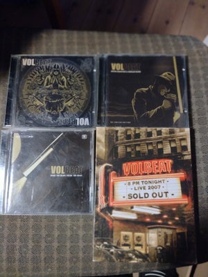 Volbeat: Samling, metal, Flotte cd'er. Dvd disc 1 med overfladeridser, men spiller fint igennem 

Sa