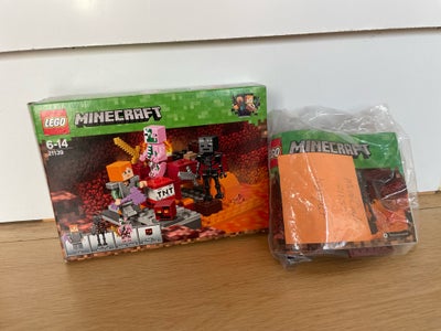 Lego Minecraft, 21139 Netherkampen, Minecraft - the nether battle.
Komplet med alle klodser og minif