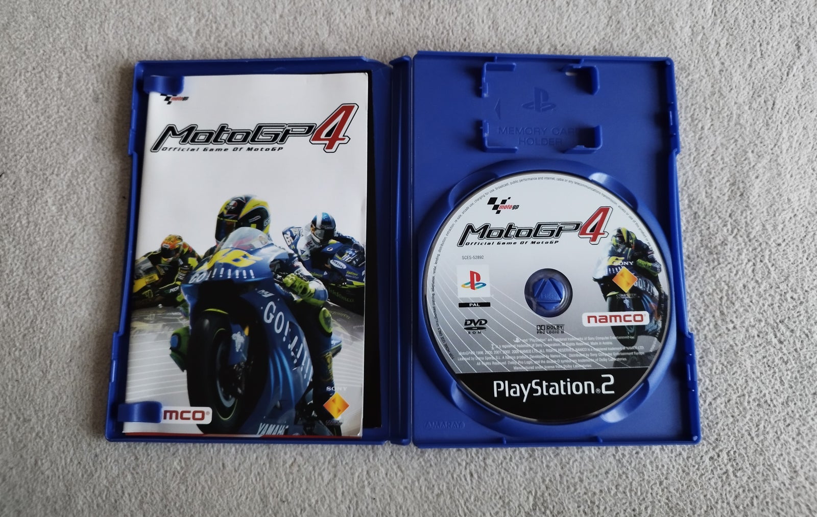 MotoGP 4 - PS2 Spil / PlayStation 2 Spil, PS2