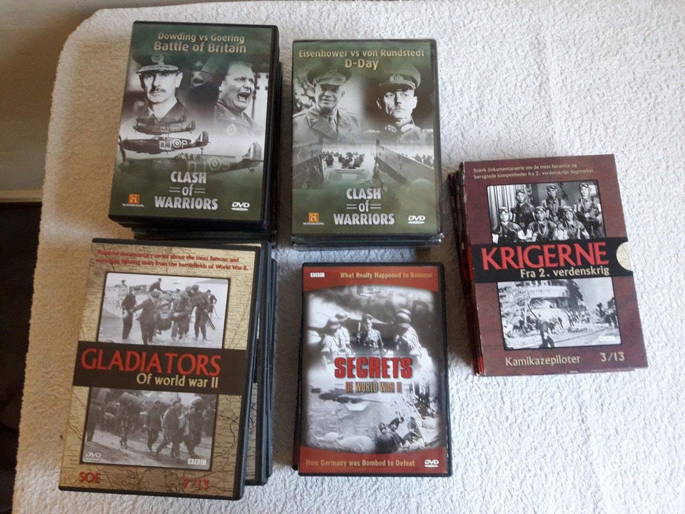 Krigs-dokumentar, DVD, dokumentar