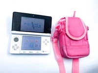 Nintendo 3DS, 3DS med taske, oplader og touchpen