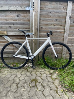 Herrecykel,  Cinelli Pure track stel, 53 cm stel, 1 gear, Et styk pisse lækker cykel, det er en pure
