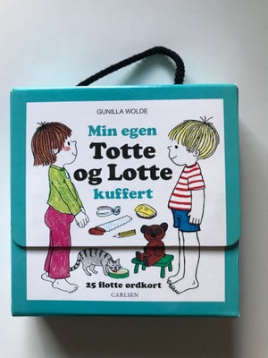 Min egen Totte og Lotte kuffert (ny), 25 flotte kort