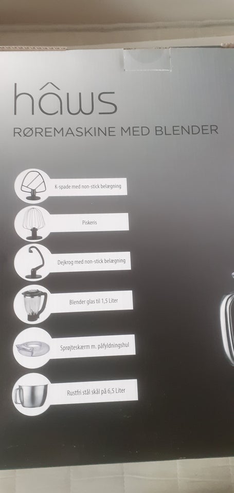 Hâws røremaskine med blender, Hâws