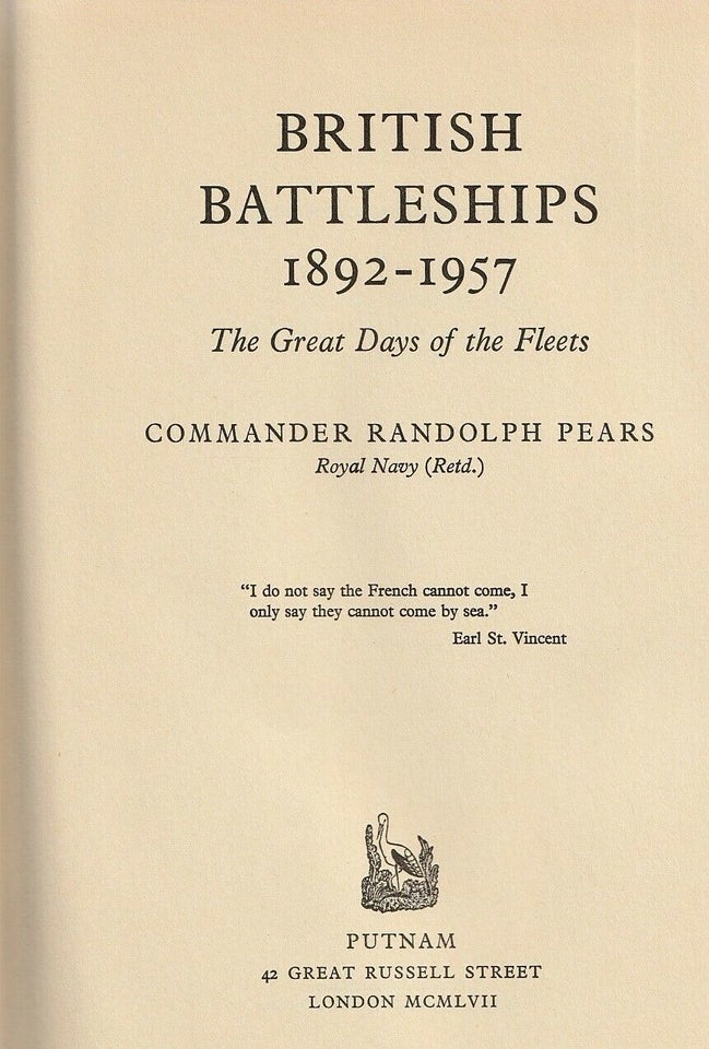 British Battleships - 1892-1957, Commander Randolph