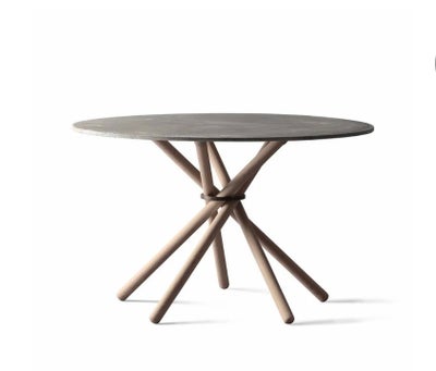 Spisebord, Beton og eg, Eberhart, b: 120, Sælger mit spisebord grundet flytning, betonen/bordpladen 
