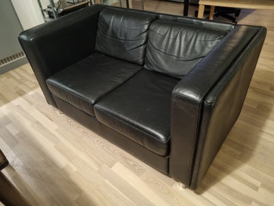 Sofa, læder, 2 pers., Sælger denne læder sofa med plads til 2 personer. Perfekt til et soveværelse.
