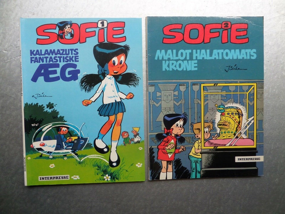 SOFIE NR. 1+2, Tegneserie