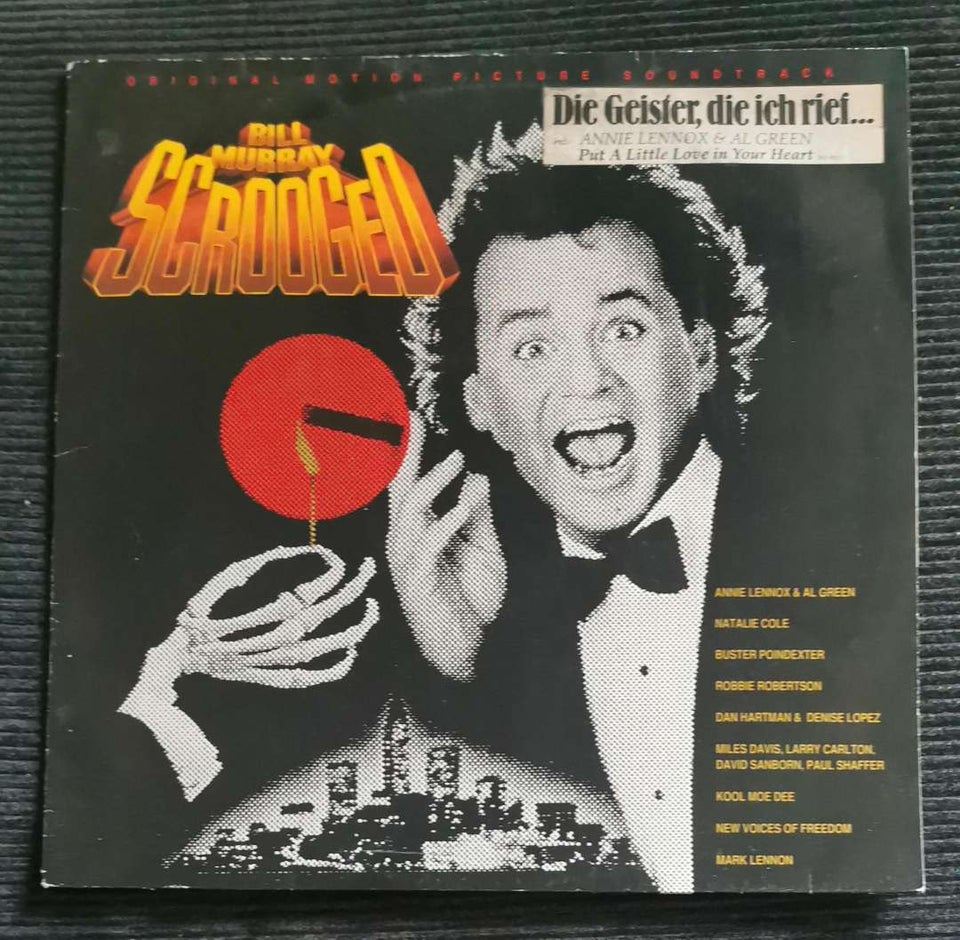 LP, Various, Scrooged (Original Motion Picture