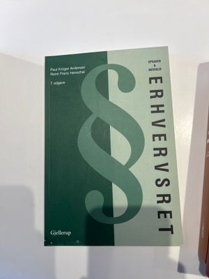 Erhvervsret, Paul Krüger Andersen, René Franz Henschel, år 2020, 7 udgave