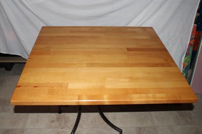 bordplade, bordplade, 

Sælger min cafee bordplade i massiv træ Uden bordstel.

Størrelser :

Bredde