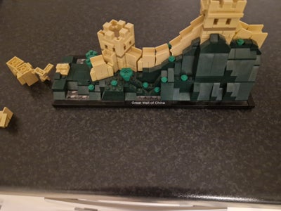 Lego Architecture, Great wall of china, Jeg sælger dette 90% komplete wall of china.  Sætter er i fi