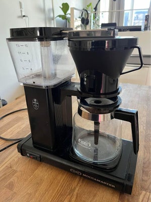 Kaffemaskine, Moccamaster, Moccamaster kaffemaskine i god stand, fejler intet men har brug for en ru