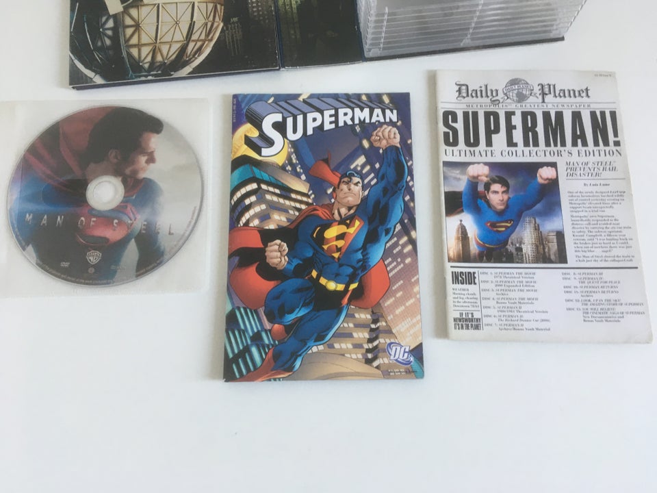 superman dvd box, DVD, action