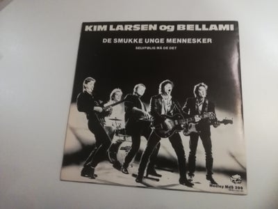 Single, Kim Larsen & Bellami, De Smukke Unge Mennesker / Selvfølig Må De Det, Pop, Rigtig fin Single