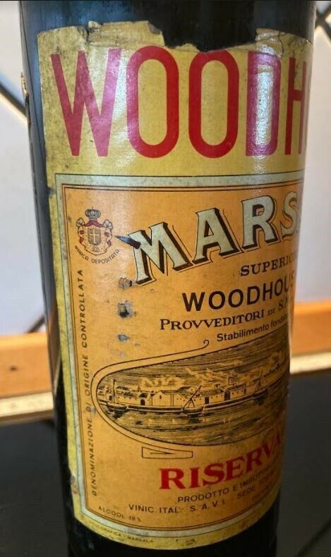 Vin og spiritus, Woodhouse Marsala Superiore Riserva 1836