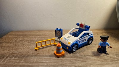 Lego Duplo, 4963 Politipatrulje, Lego duplo Politipatrulje nr4963. Komplet med alle klodser