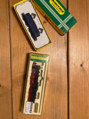 Modeltog, Minitrix Trix 12831 og trix 2933, To fine model toge fra Minitrix, sælges helts samlet??