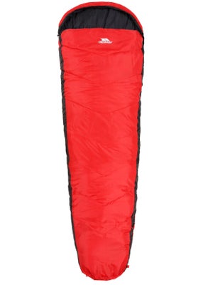 Sovepose, En ny sovepose model Doze fv. rød. 3 sæsons sovepose. Vandafvisende. To-vejs lynlås. Øvre 