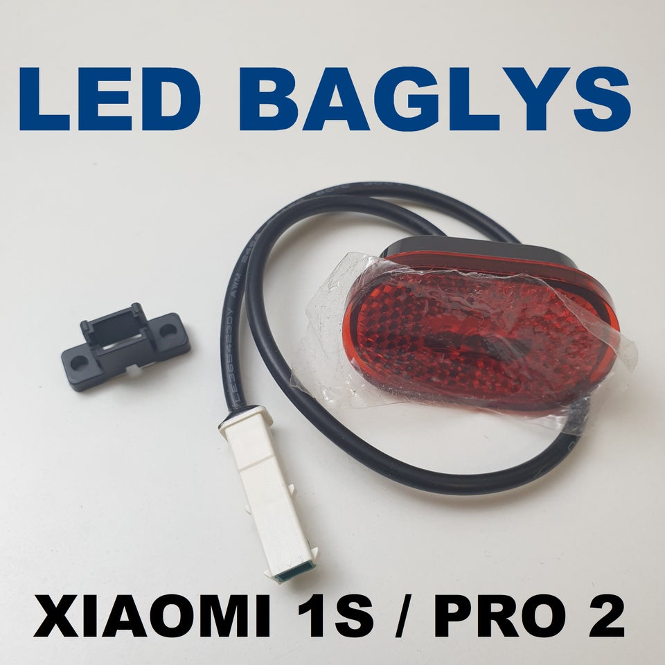 bytte rundt Egypten relæ El-løbehjul, NY! LED Baglys / Baglygte til Xiaomi – dba.dk – Køb og Salg af  Nyt og Brugt
