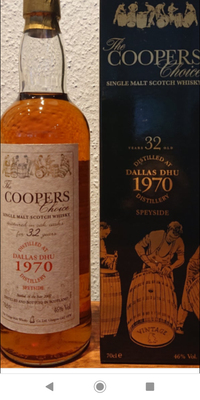 Spiritus, Whisky Dallas Dhu 32 års, Whisky Dallas Dhu 32 års