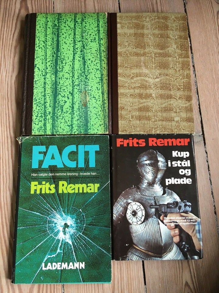 Fire titler, Frits Remar, genre: krimi og spænding