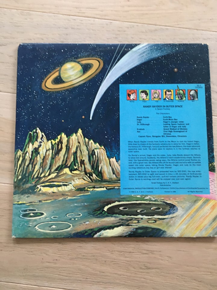 LP, Randy Ryder, In Outer Space