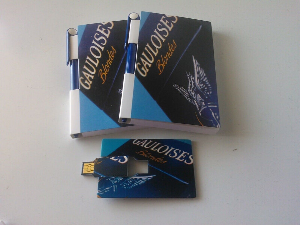 Cigartilbehør, GAULOISES USB-stik & 2 blokke m.
