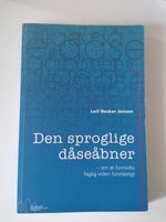 Den sproglige dåseåbner, Leif Becker Jensen, år 2013