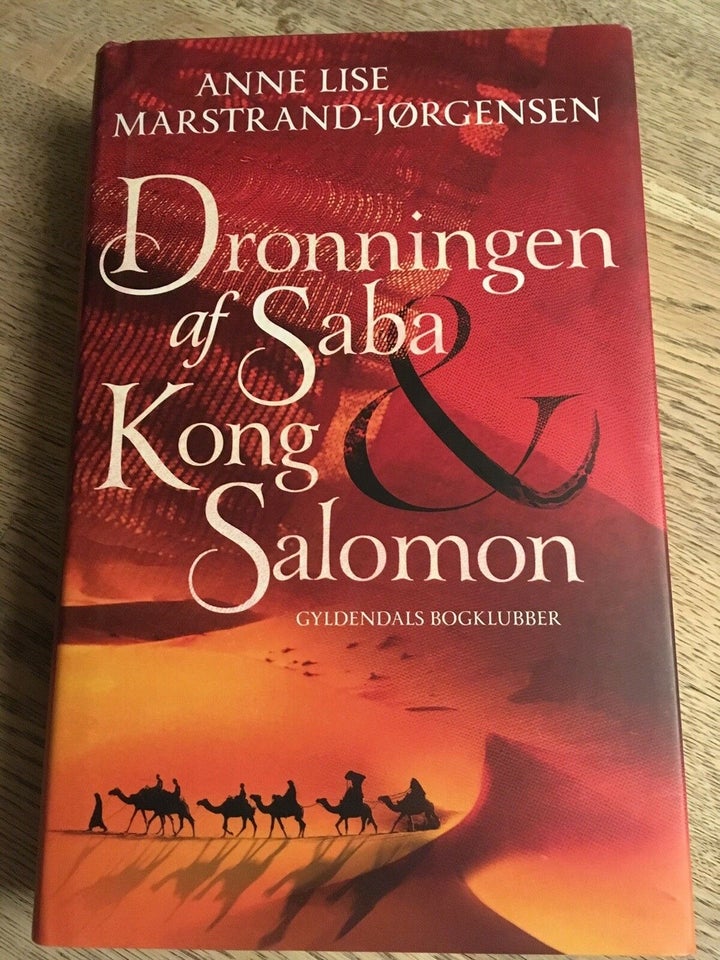 vinge øre genstand Dronningen af Saba & Kong Salomon, Anne Lise Marstrand-Jørgensen, genre:  roman – dba.dk – Køb og Salg af Nyt og Brugt