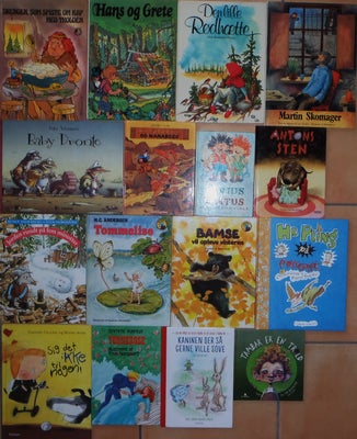Børnebøger - 16 stk, , Se bogliste - billede, Her sælges 16 fine børne-/ungdomsbøger
1. Drengen, som