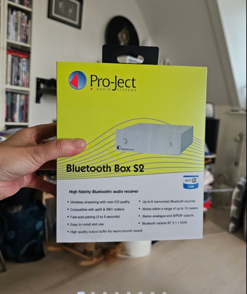 Højttaler, Andet mærke, Pro-Ject Bluetooth Box S2