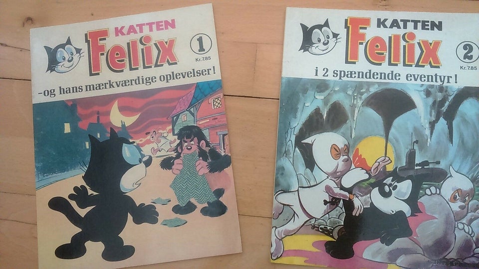 Katten Felix, Tegneserie