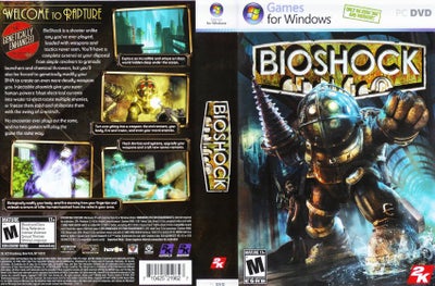 Bioshock DVD, til pc, First person shooter, BioShock er et videospil udviklet af 2K Boston/2K Austra