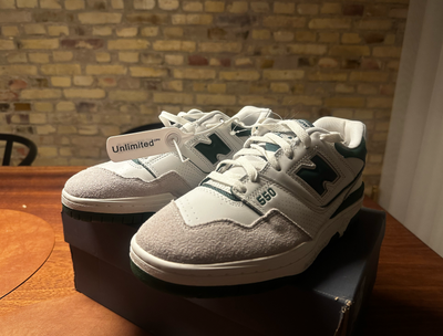 Sneakers, New Balance, str. 41,5,  hvid,  Ubrugt, ?? Sælges: Helt nye New Balance 550 "White Green" 
