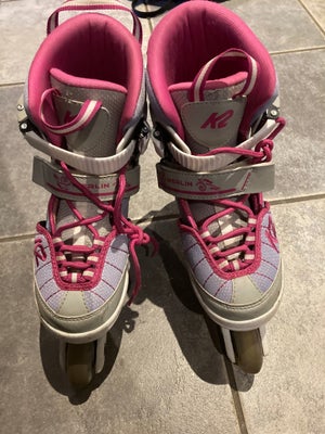 Rulleskøjter, K2, str. 29-34, Model Merlin, kan indstilles i str 29-34