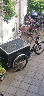 Ladcykel, Christiania, 7 gear, Christiania ladcykel 

Solcelle 100watt med vippe funktion
Victron In