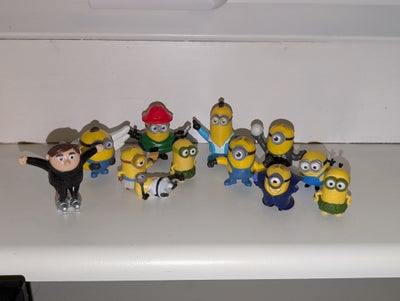 Figurer, Minions figurer samling, Minions, Diverse minions figurer - sælges samlet