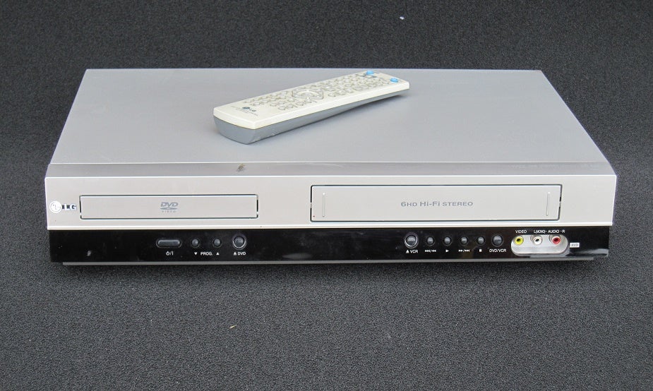 VHS videomaskine, LG, V280 (incl. fjernbetjening)
