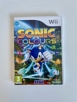 Sonic Colours, Nintendo Wii, Sonic Colours til Nintendo Wii 

Komplet med manual 

Testet og virker 