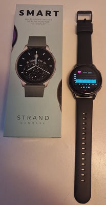 Smartwatch, Swatch, STRAND, helt ny, vundet i lodtrækning. Rigtig mange funktioner: løb, gåture, cyk