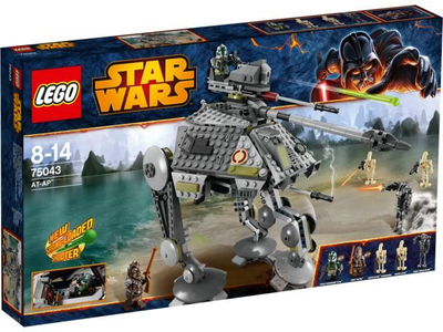 Lego Star Wars, 75043 AT-AP Sæt fra 2014
Uåbnet æske i fin stand.
Figurer i æsken: bl.a. Clone Comma