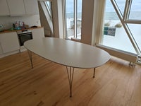 Spisebord, Laminat bordplade, Piet Hein