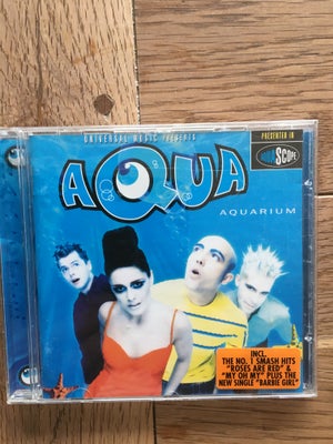Aqua: Aquarium, pop, Cd - 100% ok.
Aquas første cd - super album.
Aqua er med på Grøn Koncert iår.