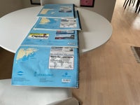 Svenske søsportkort fremtræder som nye 4 stk