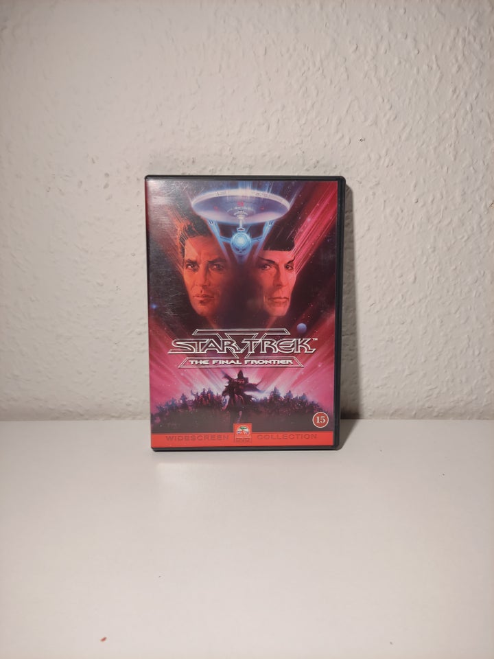 STAR TREK THE FINAL FROMTIER, DVD, science fiction